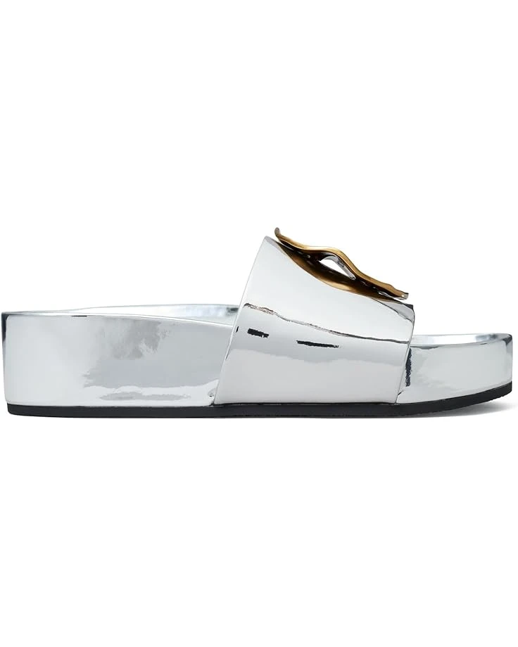 Tory Burch Patos Mismatch Hammered Slide | Sandals 5 Tory Burch Patos Mismatch Hammered Slide | Sandals - Image 3