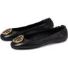 Tory Burch Minnie Travel Ballet w/ Metal Logo | Flats -Modern Trendy Shoes 618f9W2ECtL. AC SR736920