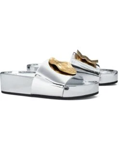Tory Burch Patos Mismatch Hammered Slide | Sandals 7 Tory Burch Patos Mismatch Hammered Slide | Sandals -Modern Trendy Shoes 61AVlvy bKL. AC SR736920