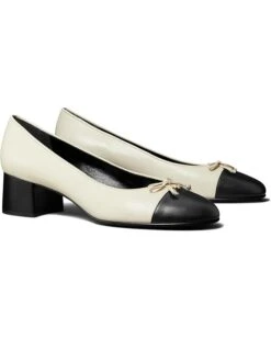 Tory Burch 45 mm Cap-Toe Pumps | Heels
