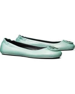 Tory Burch Minnie Travel Ballet With Leather Logo | Flats