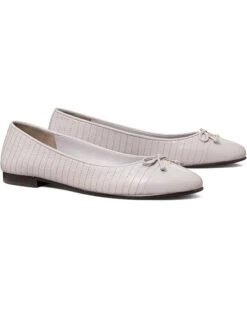 Tory Burch Cap-Toe Quilted Ballet | Flats