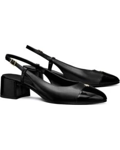 Tory Burch Cap-Toe Slingback 45mm | Heels -Modern Trendy Shoes 61TXrje ZXL. AC SR736920
