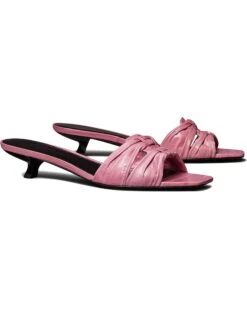 Tory Burch 35 mm Ruched Sandals | Heels