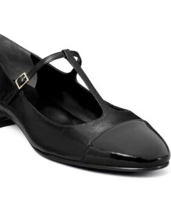 Tory Burch Cap-Toe T Strap Ballet 25MM | Heels -Modern Trendy Shoes 61hjTL2nQAL. AC SR736920