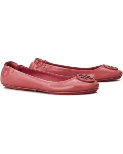 Tory Burch Minnie Travel Ballet w/ Leather Logo | Flats -Modern Trendy Shoes 61j3o63wkL. AC SR736920