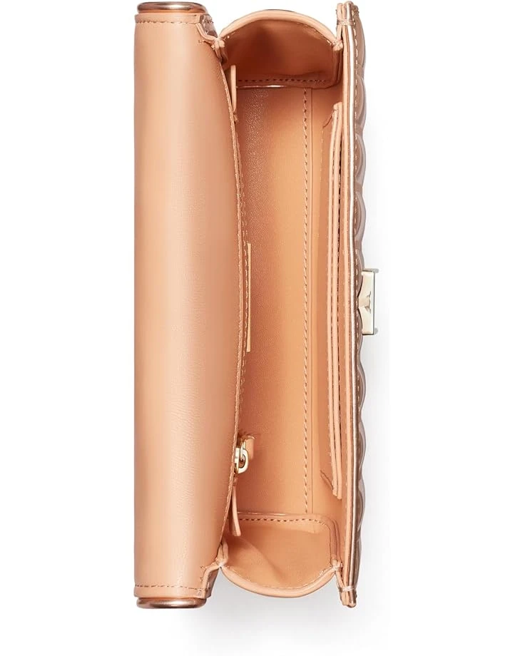 Tory Burch Fleming Metallic Square Quilt Small Convertible Shoulder Bag | Handbags 4 Tory Burch Fleming Metallic Square Quilt Small Convertible Shoulder Bag | Handbags - Image 2