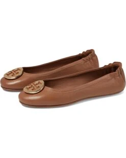 Tory Burch Minnie Travel Ballet w/ Metal Logo | Flats -Modern Trendy Shoes 71AJahismjL. AC SR736920