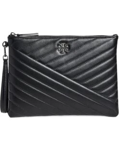 Tory Burch Kira Chevron Pave Logo Pouch | Handbags