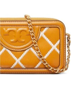 Tory Burch Fleming Pop Quilt Double-Zip Mini Bag | Handbags -Modern Trendy Shoes 81nHUsVa0wL. AC SR736920